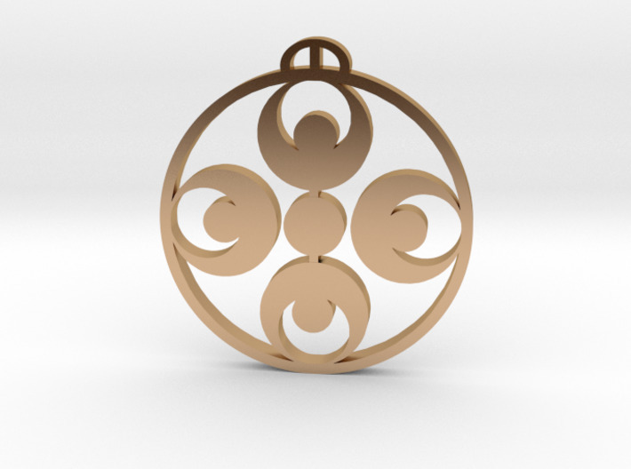 monteiasi puglia crop circle pendant harvest 3D print model - Mito3D