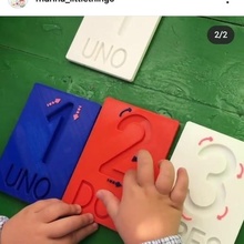montessori style number plates - montessori education game education numbers children's montessori