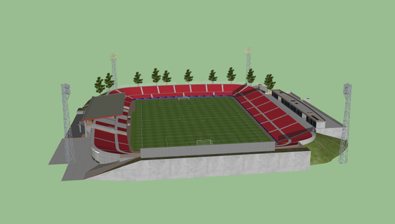 montilivi estadio utilizar 2023 fútbol nfl nba mlb nhl España girona 3d print model - Mito3D