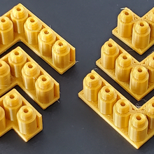 montini Bausteine pip-strip-set-lego kompatibel Spiel Bau-Spielzeug lego-kompatibel briques Steine bouwstenen block 3d print model - Mito3D
