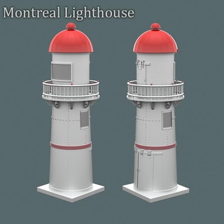 montreal faro stl architettura diorama modello edificio regalo arte mare oceano Canada Natale 3d print model - Mito3D