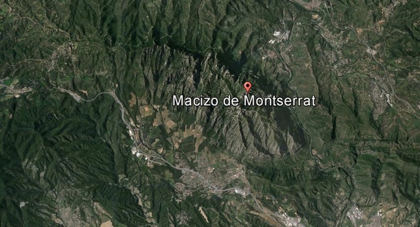 Montserrat montanha Catalunha cartografia Aprendendo Educação conhecimento 3d print model - Mito3D