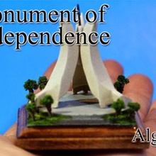 monumento all'indipendenza -algeria- architettura costruzioni 3d print model - Mito3D