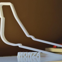 Monza raça pista pequeno versão 3d print model - Mito3D