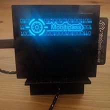 mooltipass classic stand gadget 3d print model - Mito3D