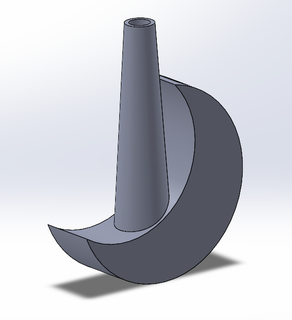moon-shaped bong mouthpiece hookah shisha nozzle design art moon fan cool 3d print model - Mito3D