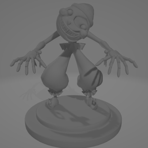 moon fnaf security breach game toy figure 3D print model - Mito3D