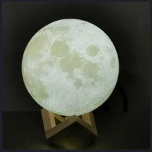 lune lampe 18 cm diamètre 3d print model - Mito3D