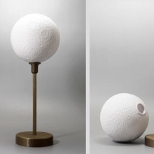 luna base de la lámpara casa decoración tbulb toolmoon 3d print model - Mito3D