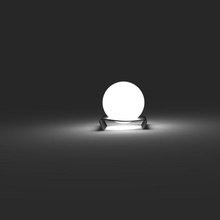 la luna de lámpara pie art decoración interior 3d print model - Mito3D