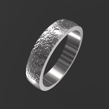 moon ring - luna jewel jewelry jewellery pendant art love charm pandora joya kiss valentine sky universe hand finger 3d print model - Mito3D