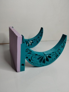 moon shelf decor 3d print model - Mito3D