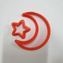 moon star cookie cutter clay 3d print model - Mito3D