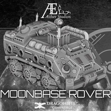 Mondbasis Rover Spiel Äther Studios Mond Stadt Weltraum Terrain Nacht Fantasie 3d print model - Mito3D