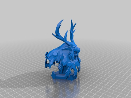 moonkin bust toy game 3d print model - Mito3D