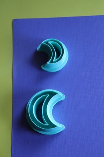lunas cortador arcilla polimerica pendientes colgantes Luna brujo mmista esotérico galletas 3d print model - Mito3D