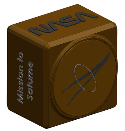 ay gözlemi kutu satürn izlemek omega renk örneği saati mart gezegenler saatçilik lüks 3d print model - Mito3D