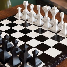 Moore échecs pièces Jeu contemporain 3d figures 3d print model - Mito3D