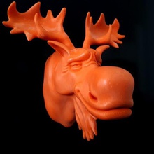moose sanat dekoratif hayvan 3d print model - Mito3D