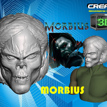 morbius head 3d print model - Mito3D