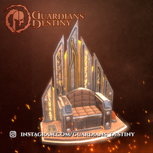 mordrak throne game chair mechanical medieval fantasy 3d print model - Mito3D