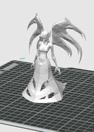 morgana liga of leyendas juego liga leyendas jajaja 3d print model - Mito3D