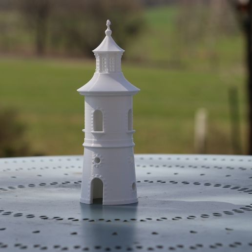 moritzburg leuchtturm Architektur Wahrzeichen Leuchtturm 3D print model - Mito3D