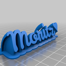 moritz customized office 3d print model - Mito3D