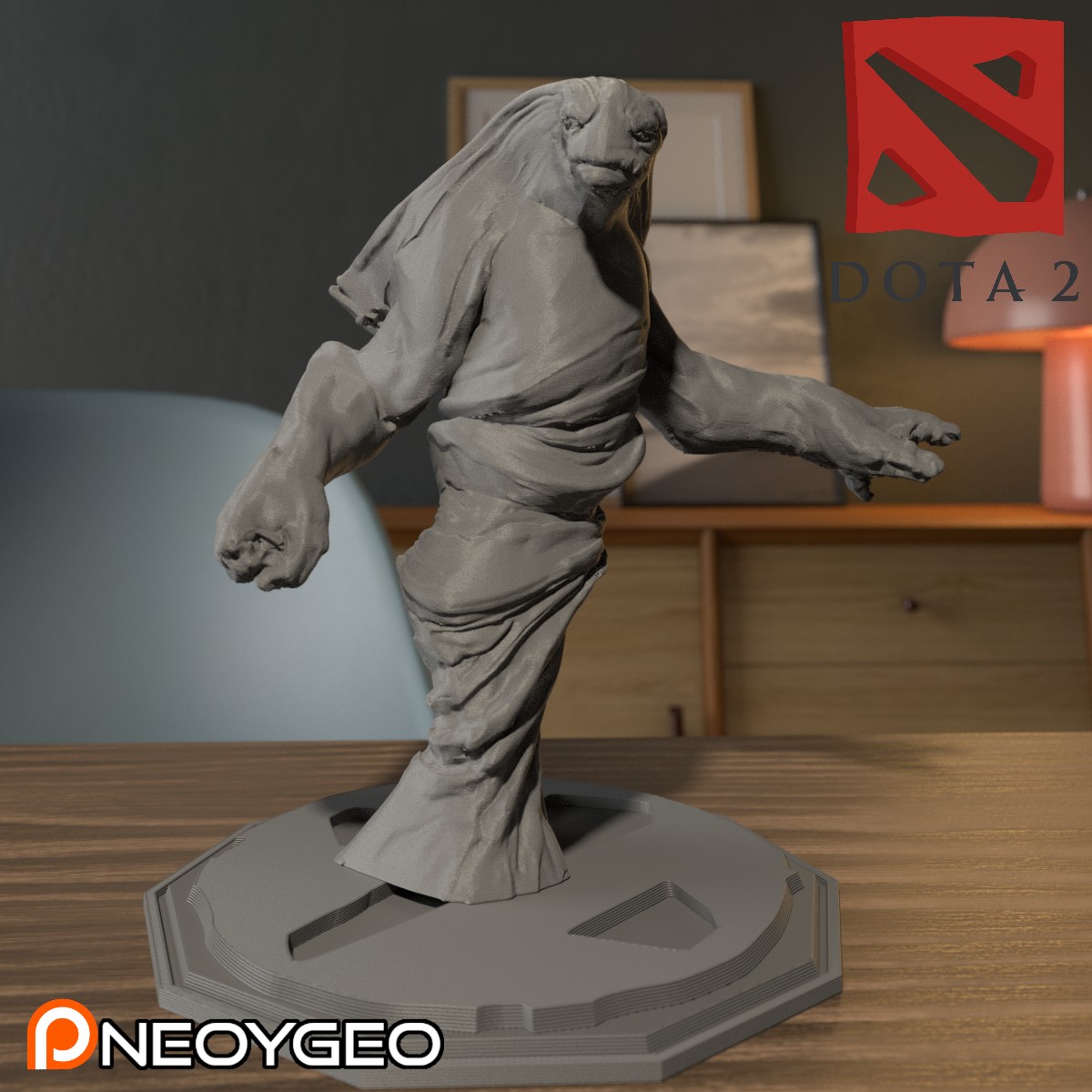 transformándose dota 2 moba buscador sangre figurilla jugador legión comandante juggernaut espíritu interruptor automático león francotirador flojo guardavientos hacha bruja médico rubick fantasma asesino 3D print model - Mito3D