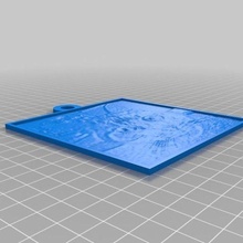 morris litofania arte personalizzato 2d 3d print model - Mito3D