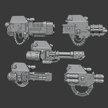 mortis armamento juego dreadnought wargamming warhammer 40k space marine 3d print model - Mito3D