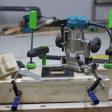 mortaise tenon gigue routeur travail bois DIY outils Charpentier 3d print model - Mito3D