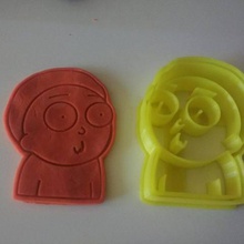 morty cookie cutter various jackson lukewarm jolan rick food cake shop confectionery