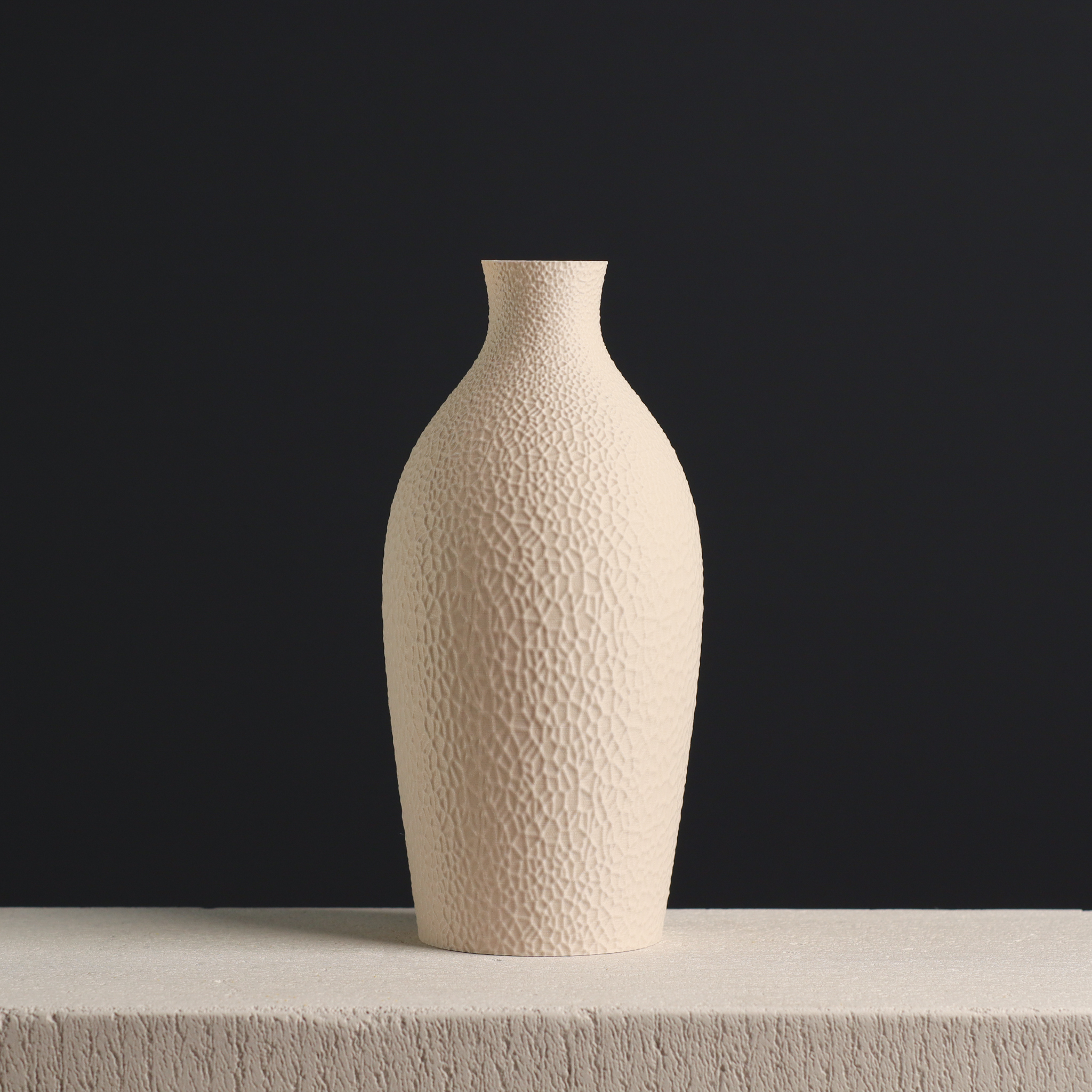 mosaico lampadina vaso modalità casa strutturato fiore decorazione vasi arredamento vita camera mensola scrivania slimprint ufficio stl 3D print model - Mito3D