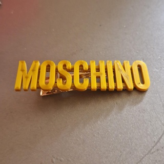moschino hairclip logo 3d print model - Mito3D