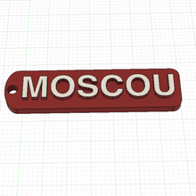 Moskova la casa papel anahtar yüzük Bella ciao 3d print model - Mito3D
