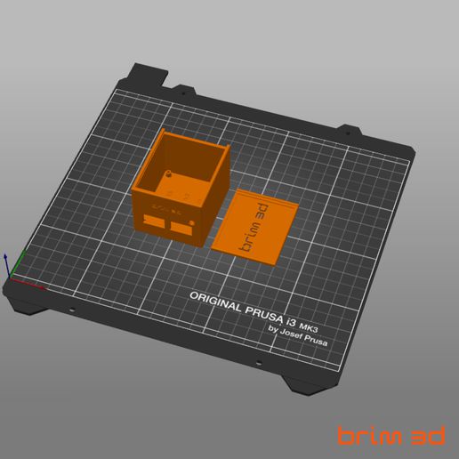 mosfet esterno 3d stampanti brim3d attrezzo creality scatola Astuccio guaina termico protezione prusa rete più blu tevo tarantola ender ender3 3D print model - Mito3D