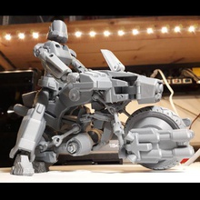 mospeada maxlab Zyklon Spiel - Spielzeug Kunst mech anime Cabrio transformierbar artikuliert Roboter macross robotech 3d print model - Mito3D