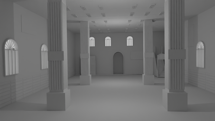 cami iç no malzeme yemen eski islami ev arap halı miras ibadet mimari i̇slâm kilise arapça katedral 3d print model - Mito3D