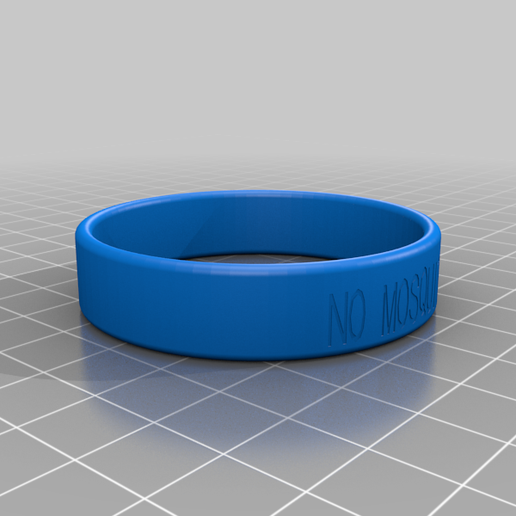 mosquito customized bracelets 3D print model - Mito3D