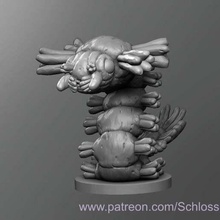 larve di zanzara gioco giocattolo da tavolo dungeons dragons dnd 3d print model - Mito3D