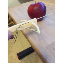 most powerful toothpick crossbow cults robbin hood game 3d print model - Mito3D