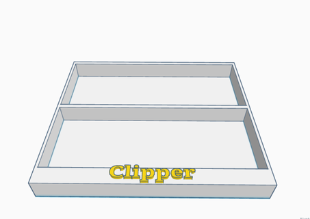 contatore clipper collezionismo raccolta espositore 3d print model - Mito3D