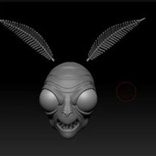 moth man helmet art mothman cosplay fallout cryptid helmets creature mask 3d print model - Mito3D