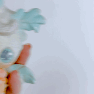 güve peri katman yeşili Şirin kawaii Chibi oyuncak Yazdır yer küçük mafsallı esnek kanatlar 3d print model - Mito3D