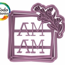 mother's day mom mother mommy mummy mum cutting cutter stamp cookie 3d print model - Mito3D
