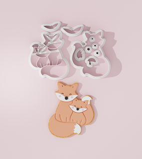 mother's day 7 cookiecutter cookie cutters family cutter designs baking tools pastry sugarpaste custom diy seasonal mom love mother 3d print model - Mito3D