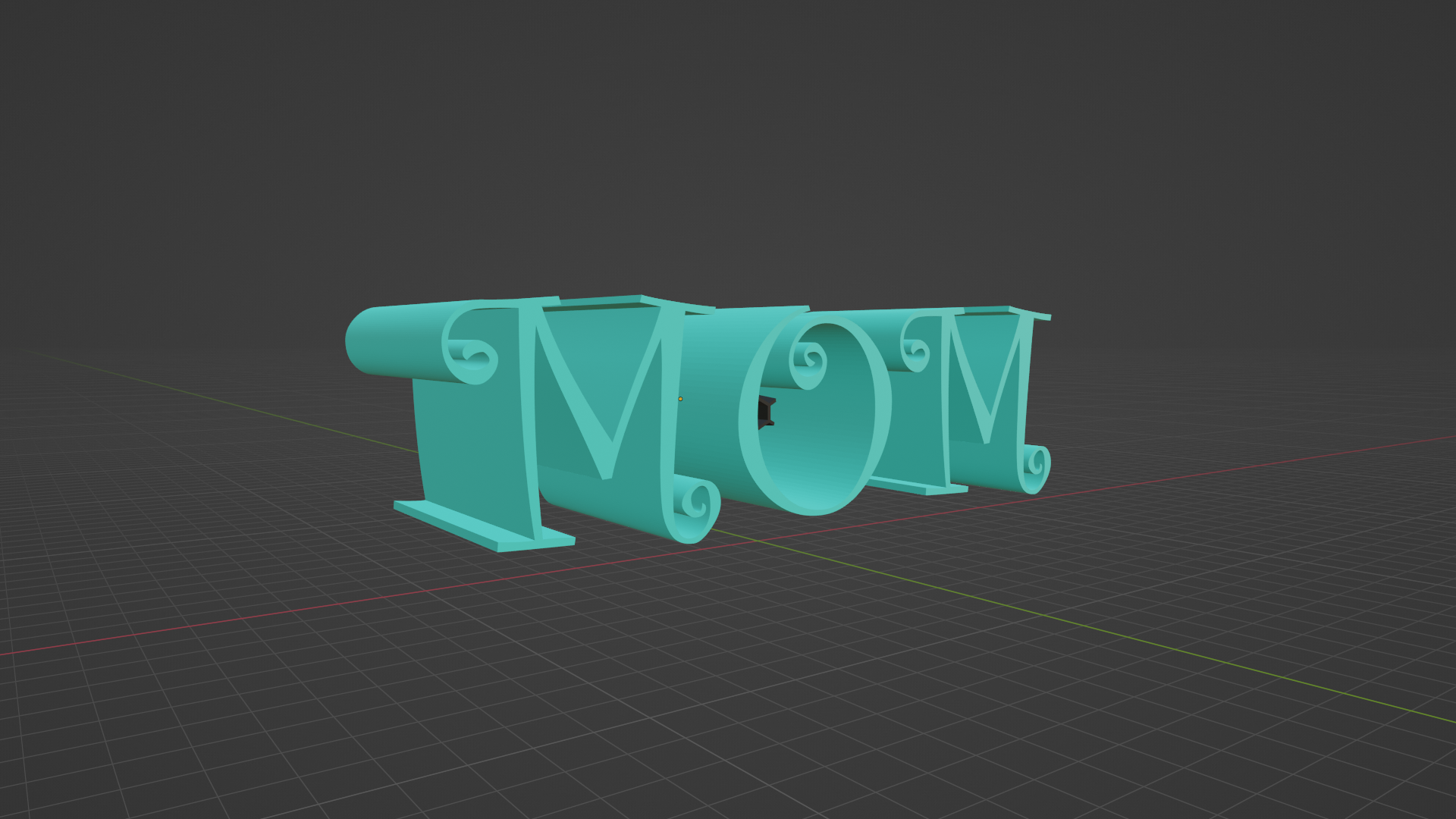 mother's day gift mom sign home cor print place mother love son daughter celebrate 3D print model - Mito3D