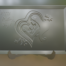 mother's day layered picture 3d print model - Mito3D