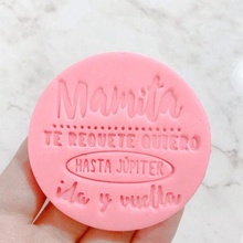 mother's day stamp love mommy 3d print model - Mito3D